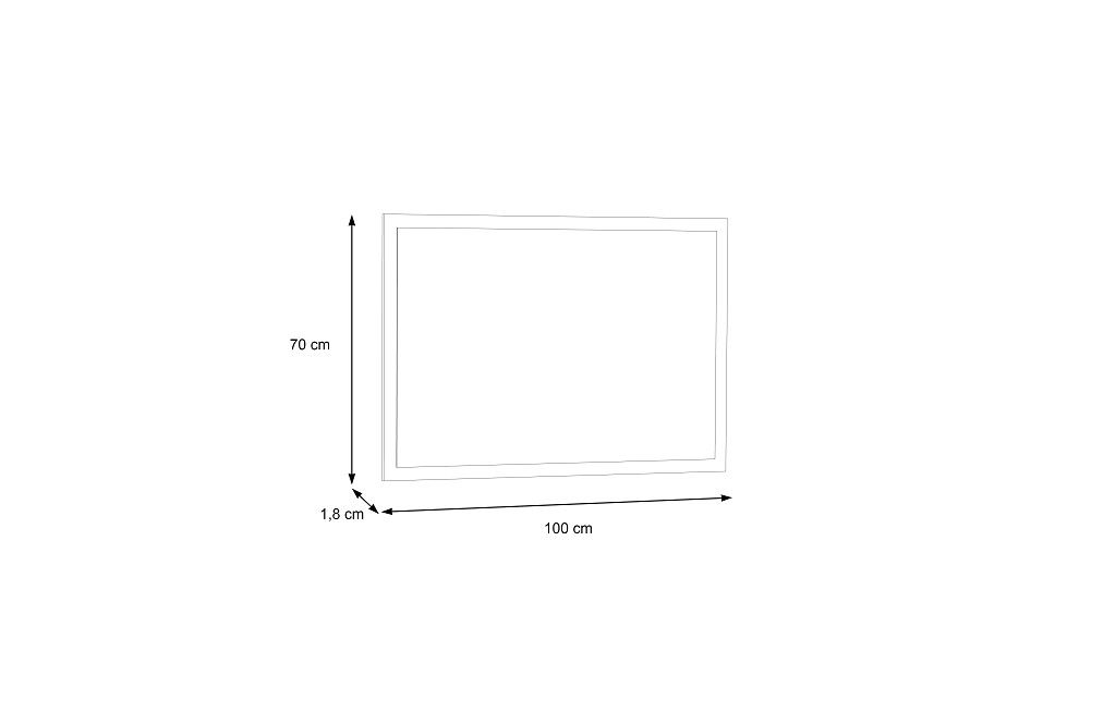 Ogledalo COMBINOS SPECIAL dimenzije