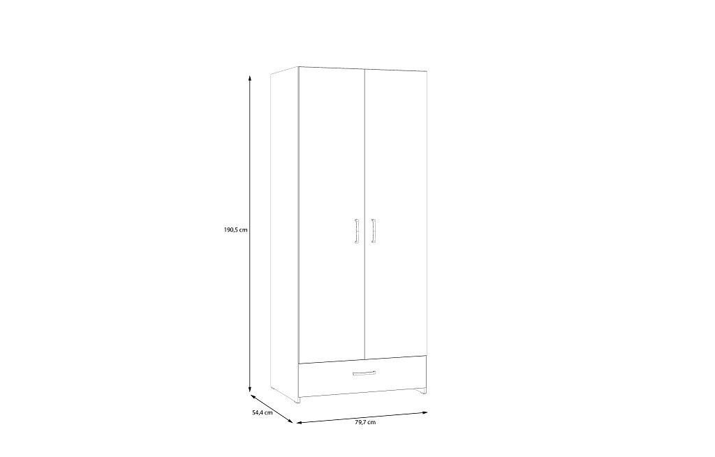 Omara ECONOBOXIT 80cm dimenzije